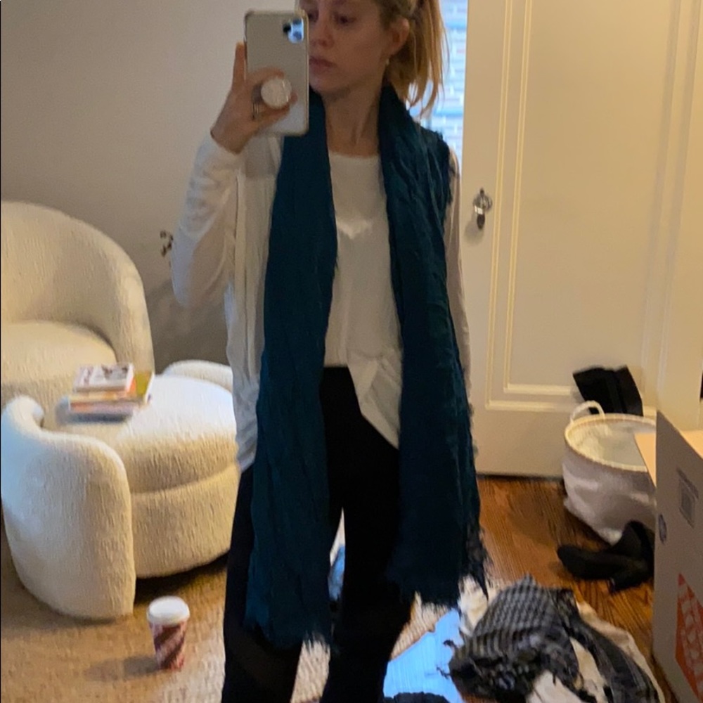 Teal Scarf